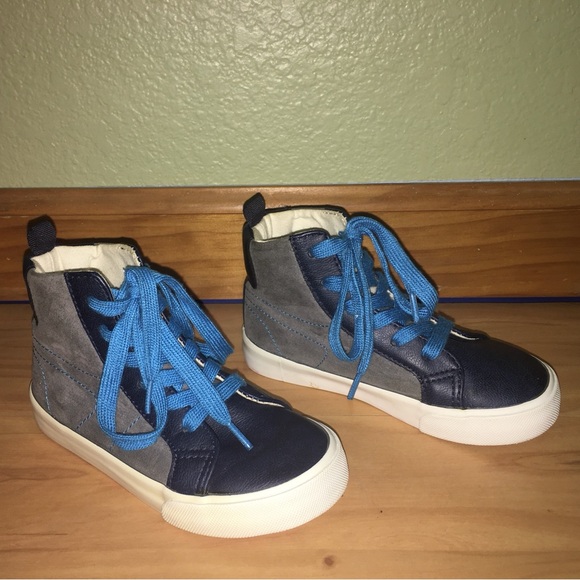 GAP Other - Kids GAP Blue High Top Sneakers 9